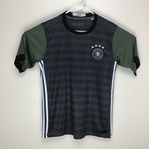Adidas #6 Germany National Team 4 star World Cup soccer jersey M